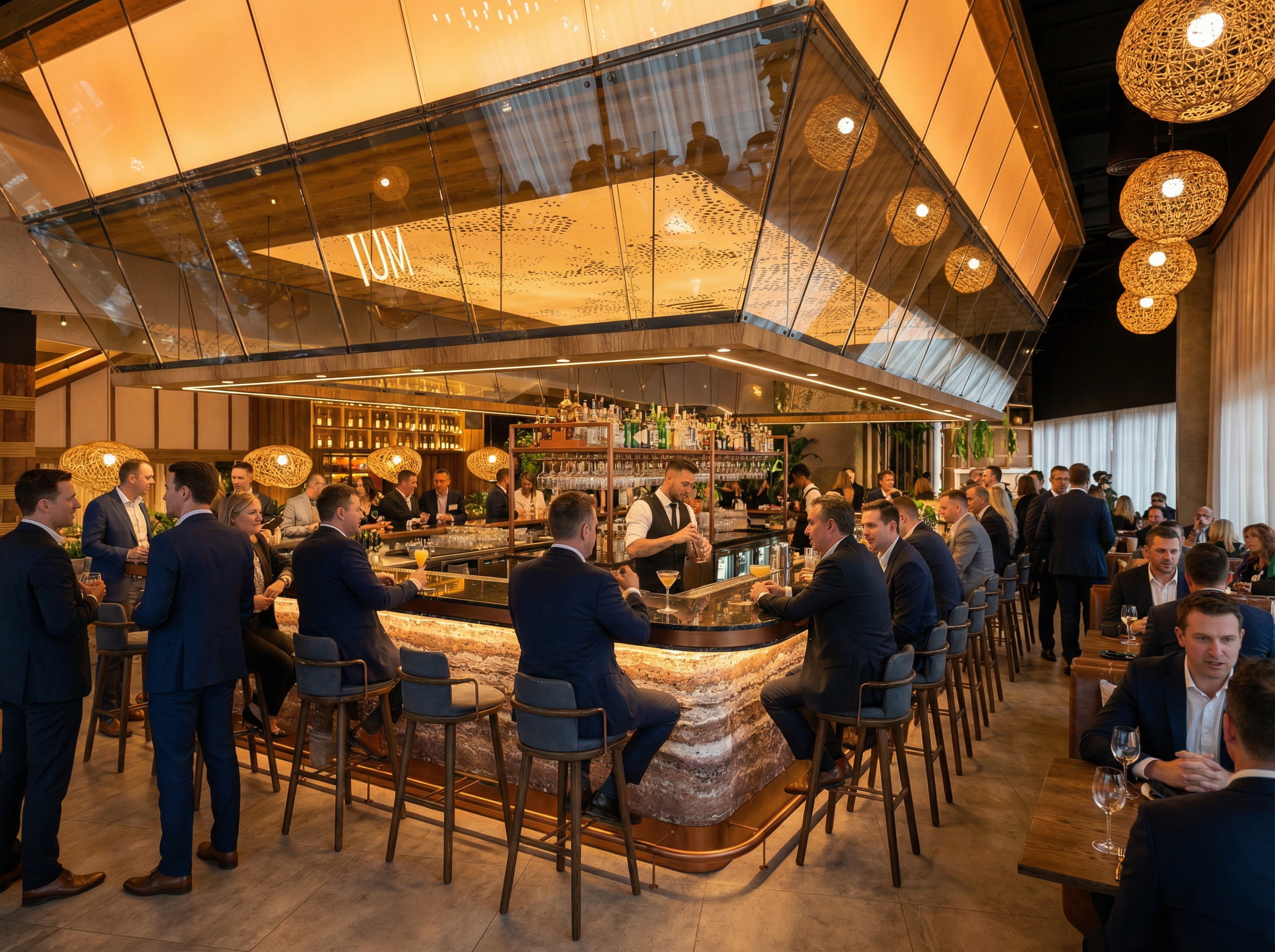 Corporate event at MUI Supper Club